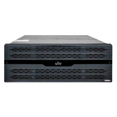 Unified Network Storage - 320 CH Recording | 160 CH forwarding - 640 Mbps recording bandwidth - Supports 24 hard disks | RAID