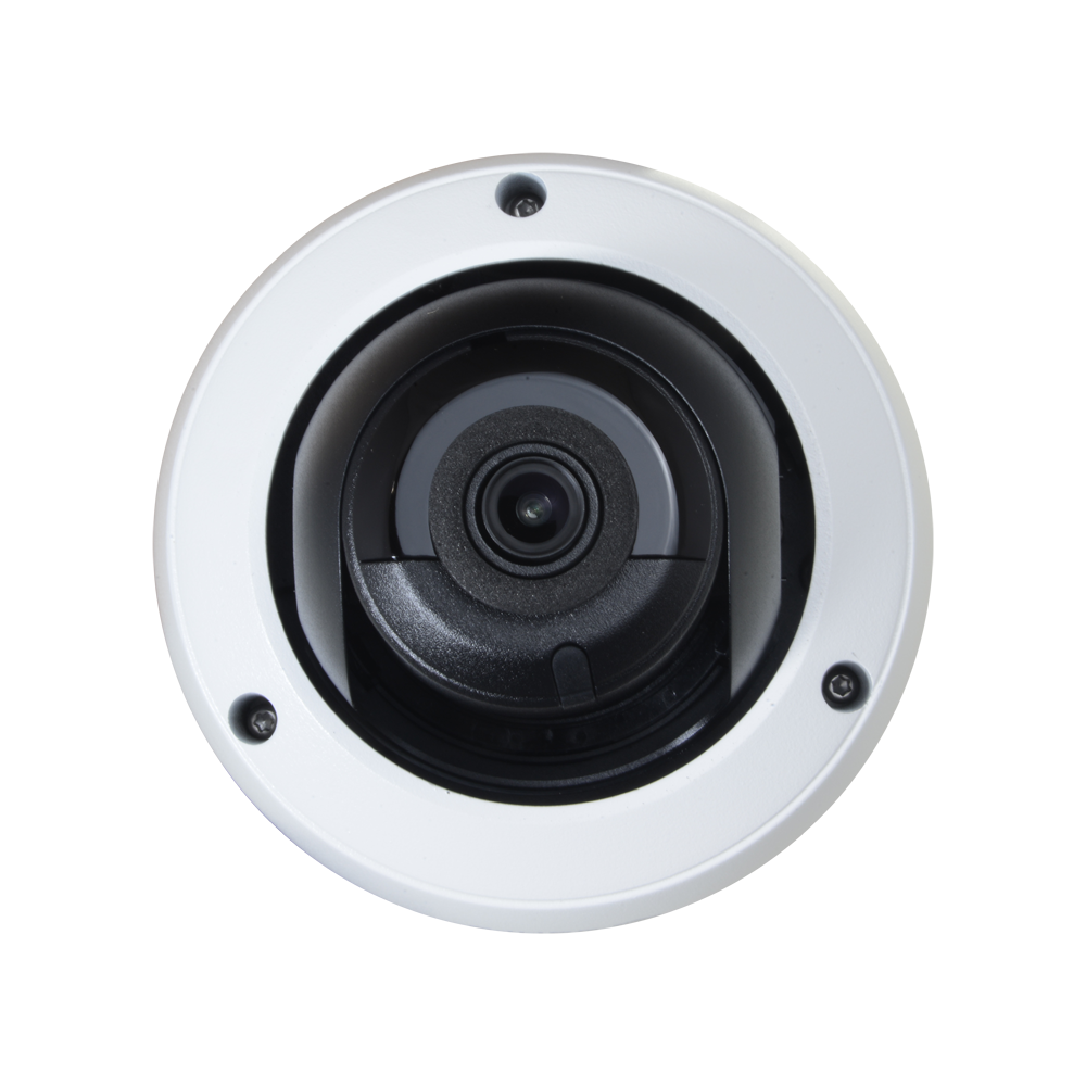 Telecamera IP 4 Megapixel - 1/3" Progressive Scan CMOS - Lente 2.8 mm - Compressione H.265+|H.264+ - Protezione IK10 Antivandalo - IR LEDs portata 30 m - PoE IEEE802.3af | IP67