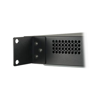 Rack mount brackets - For Safire VCRs - 1U rack height - Standard rack holes - Made of steel - Fixing screws