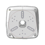 Junction box inclined 11 degrees - White color - Suitable for outdoor use - Made of PVC