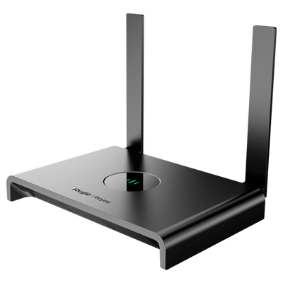 Reyee Router Wi-Fi 4 N300 - 4 Porte RJ45 10/100 Mbps - 802.11n 2x2 MIMO Banda 2.4GHz - Gestione Remota tramite Cloud - Controllo Genitori, Rete Ospiti, Roaming - Piccolo ufficio / Ufficio domestico