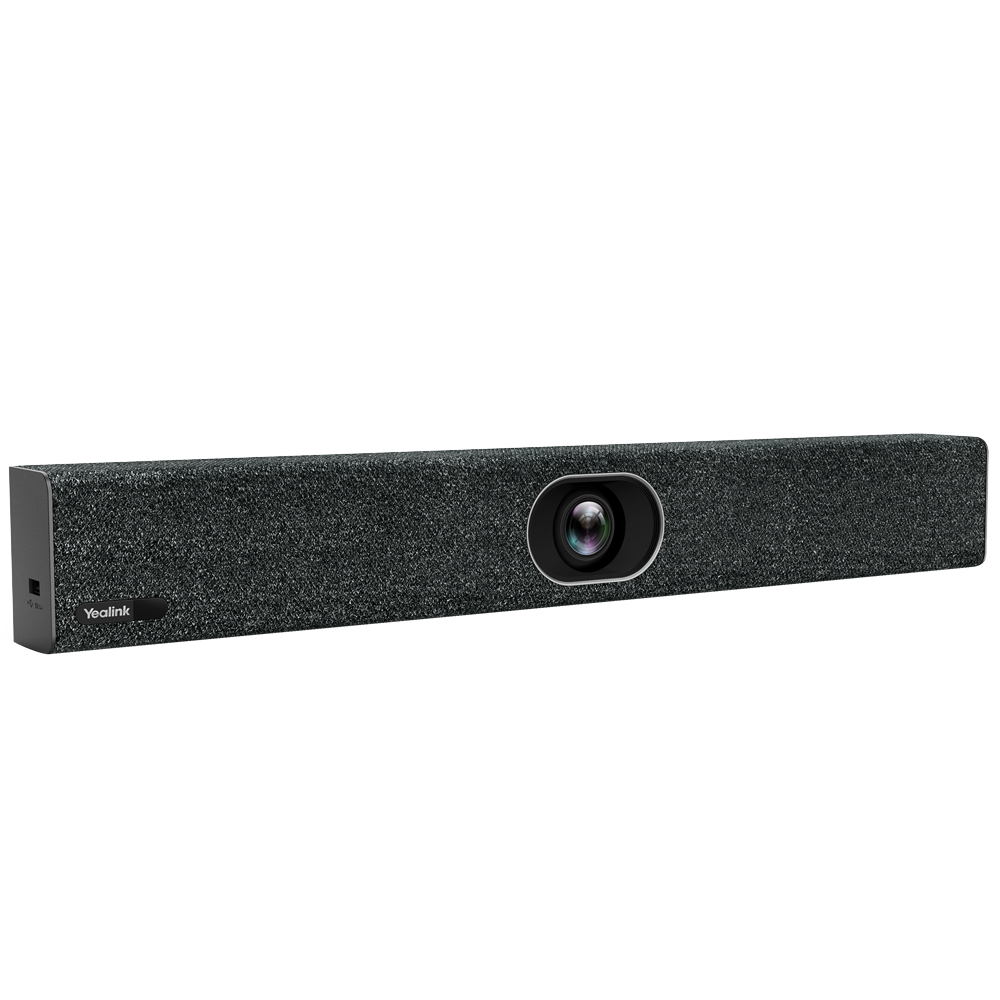 Yealink Videoconferencia Todo en Uno - Cámara de 20MP - Ángulo de Visión 120º - 8 Micrófonos Integrados - Altavoz Integrado - Compatible con Teams o Zoom