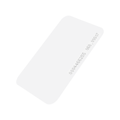 Numbered proximity card - Radio frequency ID - Passive MF - 13.56 MHz frequency - Lightweight and portable - Maximum security