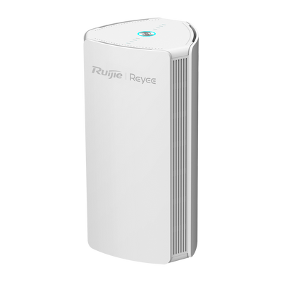 Reyee Router Gigabit Mesh Wi-Fi 6 AX1800 - 3 Puertos RJ45 10/100/1000 Mbps - 802.11ax 2x2 doble banda 2.4 y 5 GHz  - Gestión Remota a través de Cloud y App - Control Parental , Red de Invitados, Roaming - Diseñado para crea una red Mesh completa