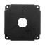Junction box for dome and bullet cameras - For outdoor use - Roof or wall installation - Complete seal with CamBox covers - Black color - Made of plastic