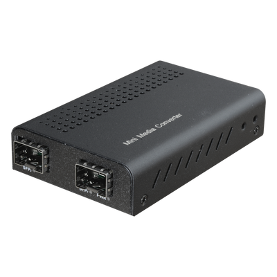 Convertitore multimediale - SFP a SFP - 2x SFP - 1.25 Gb/s - Supportati Monomodale e Multimodale - Dimensione ridotta
