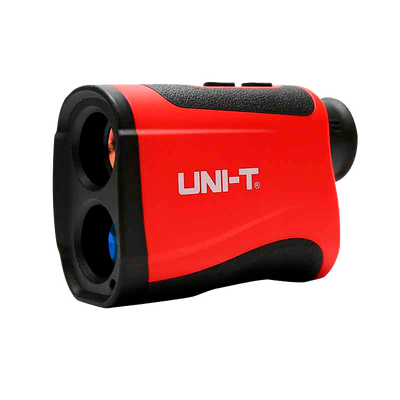 Misuratore laser - Design antiscivolo e silenzioso - Ottica 25 mm - Telescopio con zoom ottico 7X - Intervallo fino a 1000m con precisione millimetrica - Misurazione della distanza, dell'angolo e della velocità