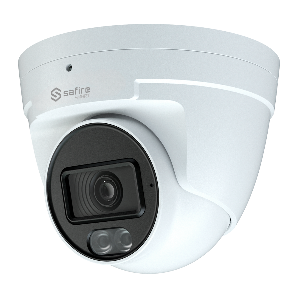 Safire Smart - Telecamera Turret 4 in 1 Gamma B1 - 5 Mpx ( (2560x1936) , 1/2.5" CMOS  - Ottica 3.6 | Illuminazione LED bianca 30 m - DWDR, HLC, BLC, AGC - Waterproof IP67