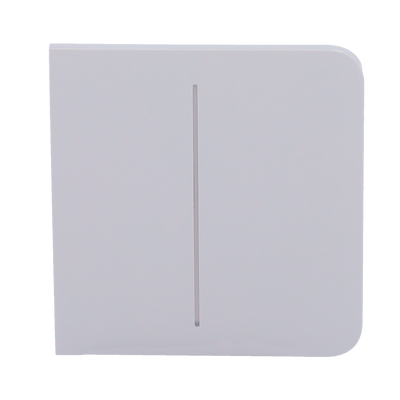 Ajax - LightSwitch SideButton - Double Light Switch Touch Panel - Compatible with AJ-LIGHTCORE-2G - LED Backlight - Touchless Side Touch Panel - Fog Gray Color