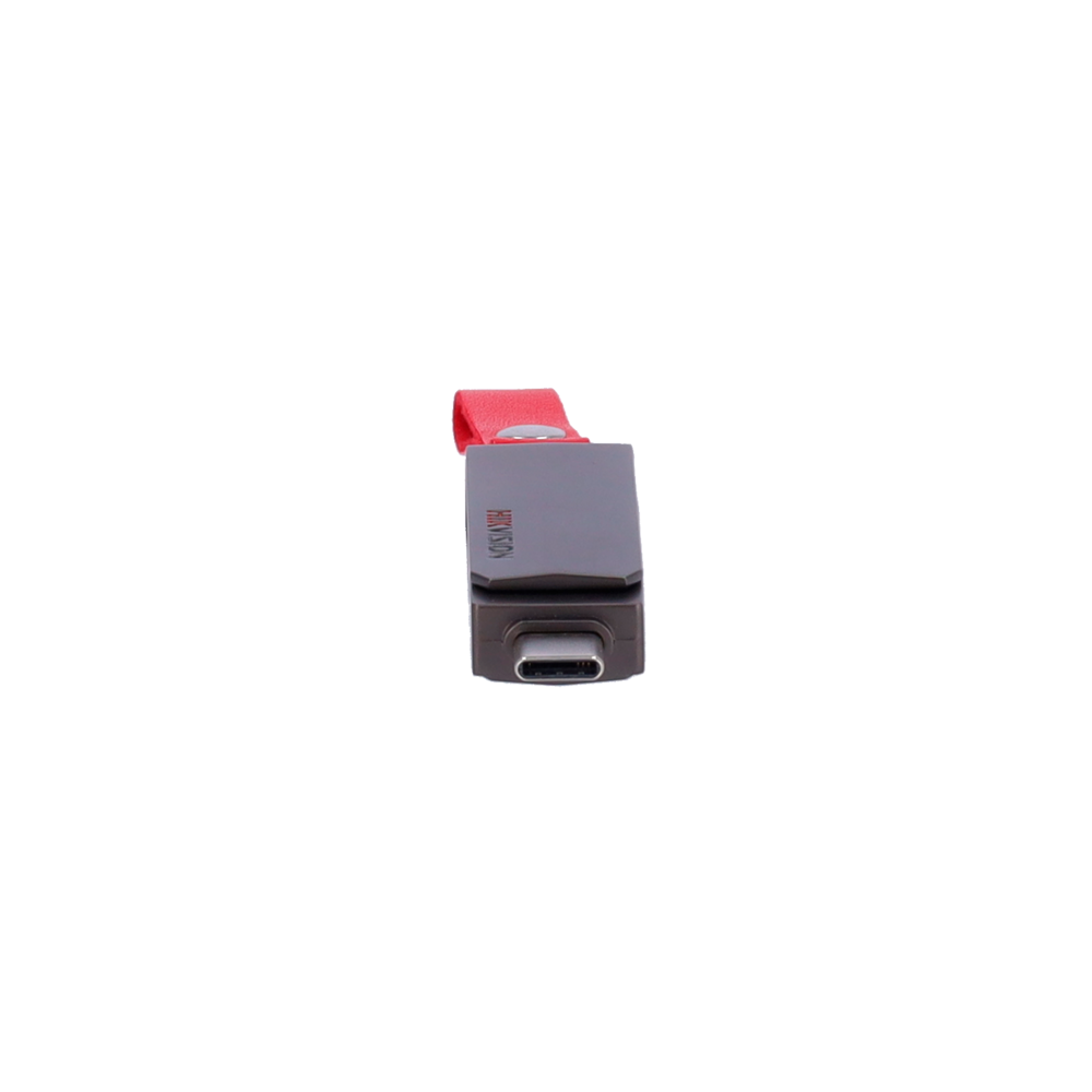 Pendrive USB Hikvision - Capacità 128 GB - Interfaccia USB Tipo C 3.2 - Velocità massima di lettura/scrittura 120/45 MB/s - Design robusto, resistente e durevole