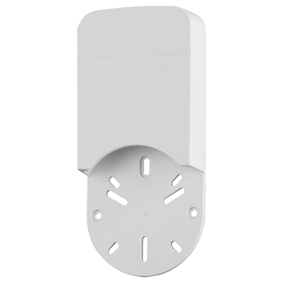Caja de conexiones - Para cámaras tipo bala o domo - Para exterior - Instalación en pared - Color blanco - Pasador de cable