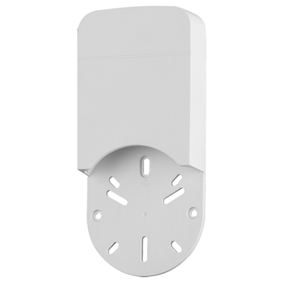 Junction box - For bullet or dome cameras - For outdoor use - Wall installation - White color - Hollow pin