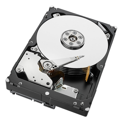 Seagate Skyhawk hard drive - 8 TB capacity - SATA 6 GB/s interface - Model ST8000VX004 - Special for video recorders - Alone or installed on DVR