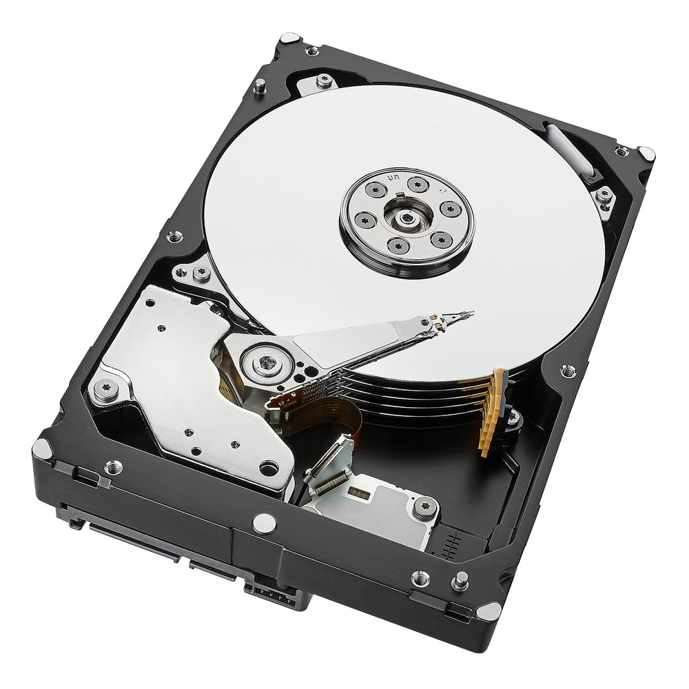 Seagate Skyhawk hard drive - 6 TB capacity - SATA 6 GB/s interface - Model ST6000VX0001 - Special for video recorders - Alone or installed on DVR