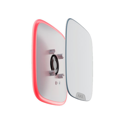 Ajax - Pack 10 coperchi personalizzabili per sirena da esterni - Colore bianco - Per esterni - Non include sirena AJ-STREETSIRENCUSTOM-W - Innowatt