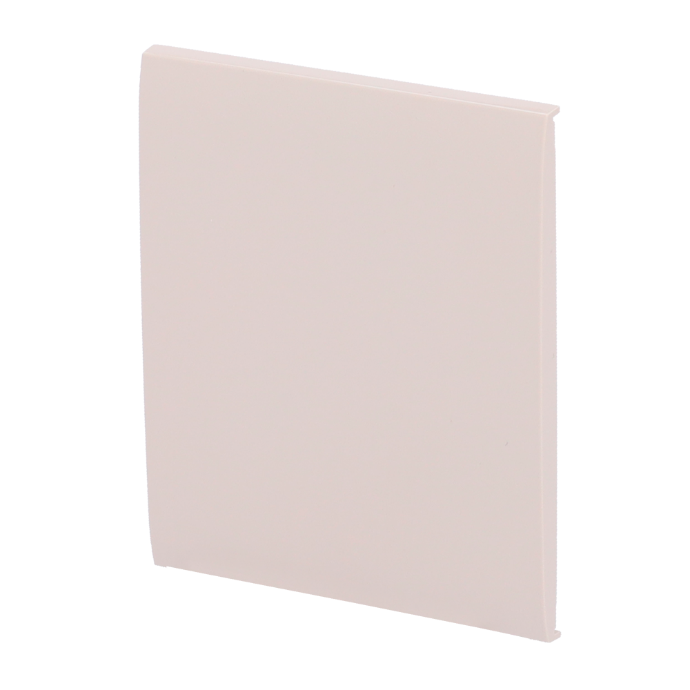 Ajax - LightSwitch CenterButton - Single Switch Touch Panel - Compatible with AJ-LIGHTCORE-1G / -2W - LED Backlight - Contactless Center Touch Panel - Ivory Color