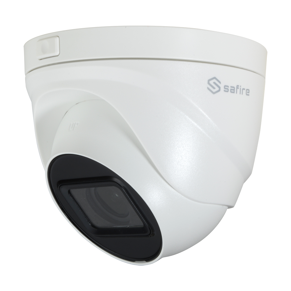 Telecamera Dome IP Safire - 4 Megapixel (2560×1440) - Ottica motorizzata varifocale 2.8~12 mm  - Compressione H.265+/H.265/H.264+/H.264 - WDR 120 dB - Waterproof IP67