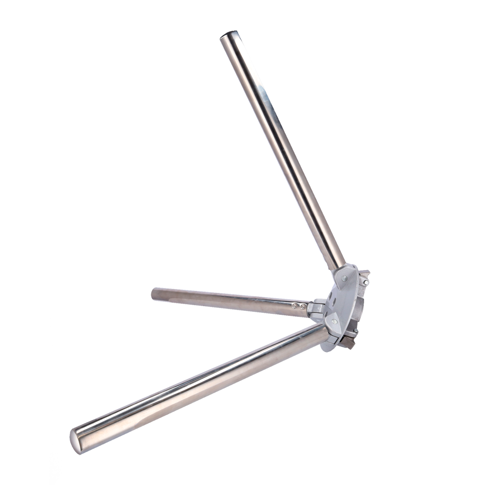 Repuesto para tornos - Específico para tornos con trípode - Conexión de brazos y dial - Compatible con ZK-TSx000-PRO - 550 mm de altura - Fabricado en arce inoxidable SUS304