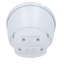 Cámara de seguridad Domo IP X - 4 megapíxeles (2688x1520) - lente de 2,8 mm | Disuasión activa - Micrófono dual y altavoz integrado - Wizsense | Funciones inteligentes - Alarma sonora y luminosa (luces rojas y azules).