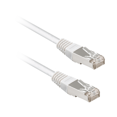 Safire UTP cable - Ethernet - RJ45 connectors - Category 5E - 1 m - White color