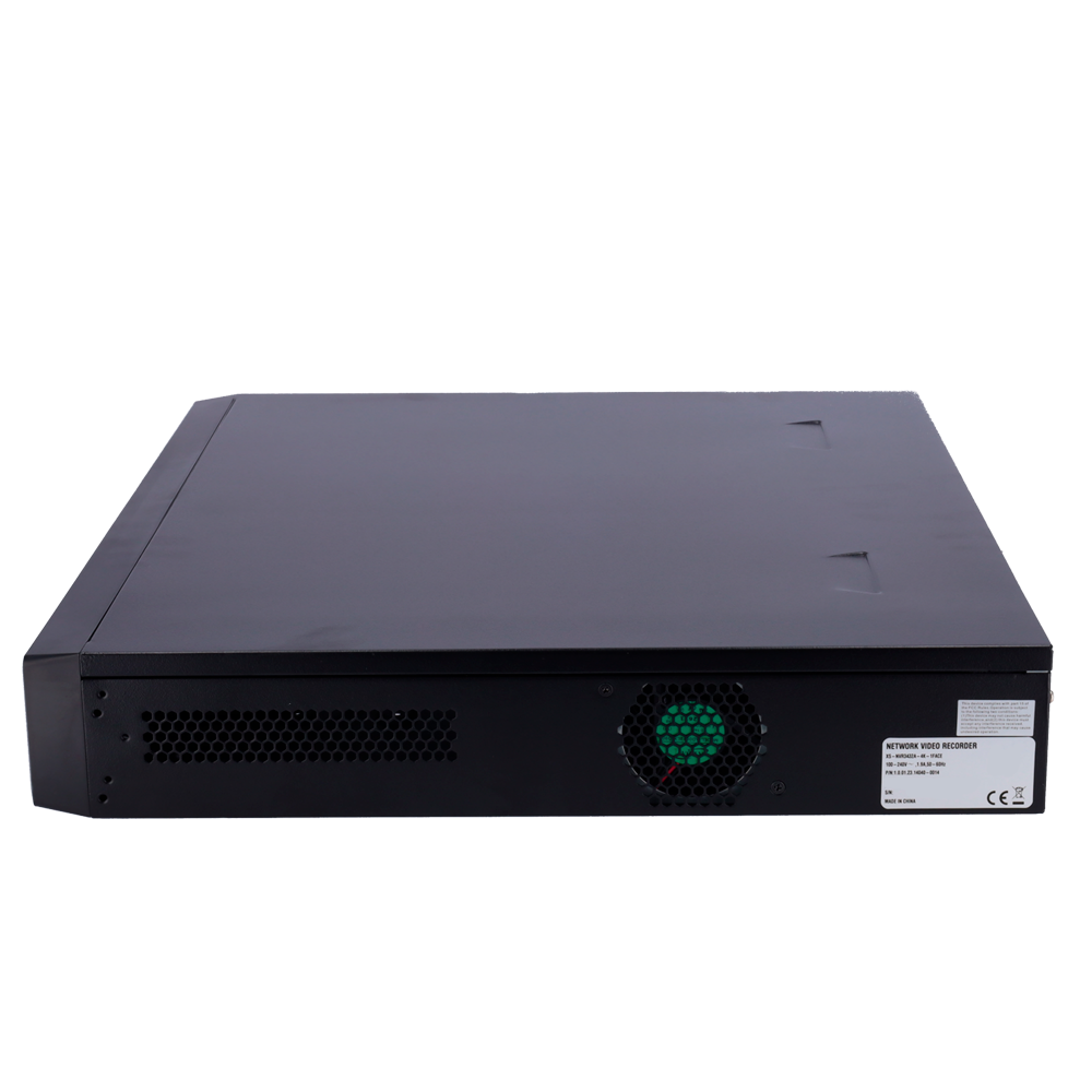 Videoregistratore X-Security NVR per telecamare IP - Massima risoluzione 16 Megapixel - 1 CH riconoscimento facciale - 4 CH riconoscimento di persone e veicoli - Uscita HDMI 4K e VGA | Audio | Allarmi - WEB, DSS/PSS, Smartphone e NVR