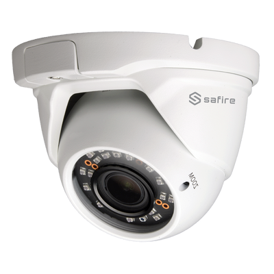 Safire 4N1 Turret Camera ECO Range - 1/3" SOI 2 Mp - 2.7~13.5 mm Varifocal Lens - 3D DNR - Smart IR Matrix LEDs Range 30 m - Waterproof IP66