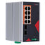 Safire Switch Industrial Alimentación AC 90~264V - 8 puertos Gigabit + 2 SFP Gigabit - 6 Puertos PoE+ 30W + 2 Puertos Hi-PoE 60W - PoE Watchdog - Hasta 130W Potencia PoE total - Instalación carril DIN