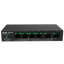 Reyee Switch PoE da Tavolo - Alloggiamento in Metallo - 6 porte RJ45 10/100 Mbps - 4 Porte PoE+ 802.3af/at + 2 Porte Uplink - Plug and Play - Tecnologia a risparmio energetico