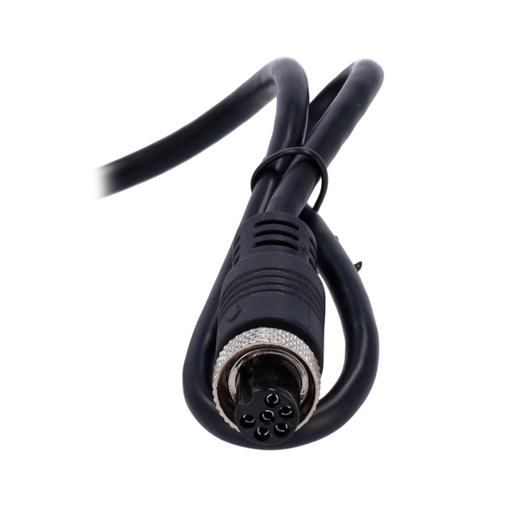 Streamax - Cámara IP Domo 1080P - 1/2.8" Progressive Scan CMOS 1080P - Lente 2.8 mm / Micrófono - Grado de protección IP67 - 6PIN conector de aviación