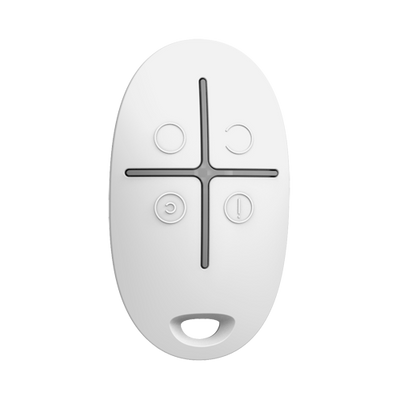Ajax - Alloggiamento per telecomando - AJ-SPACECONTROL-W - Facile installazione - Plastica ABS - Colore bianco - Innowatt