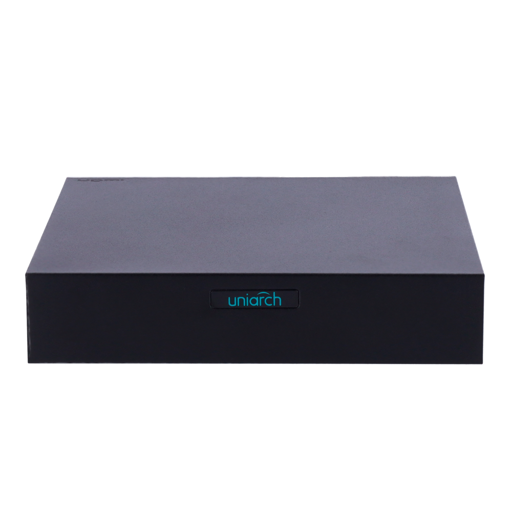 5n1 Video Recorder - Uniarch - 4 CH HDTVI / HDCVI / AHD / CVBS + 2 extra IP - Audio - Supports 1 hard disk up to 6TB