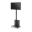 Mobile stand for LCD monitor - Pedestal installation - Tilt -12º ~ 3º |Rotation -25º ~ 25º - Load resistance 25 Kg - Screens 23"~ 42" - Includes box to store NVR - Monitor not included