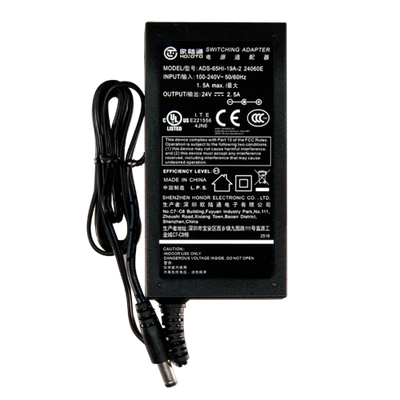 Electronic ballast - 24 V / 2500 mA - Small size - 110 (H) x 55 (W) x 30 (L) mm - 220 g - Stabilized
