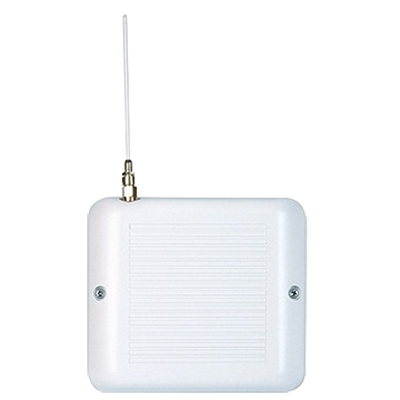 Ripetitore unidirezionale wireless - Senza fili 868 MHz / Antenna interna - Fino a 32 dispositivi per ogni ripetitore - Fino a 4 ripetitori nel pannello Commpact - Batteria di backup - Alimentazione 12VDC
