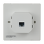 TP-Link - Wi-Fi 4 Omnidirectional AP - Supports 802.11 n/g/b - Transmission speed up to 300 Mbps - Installation in mechanism boxes - PoE power supply