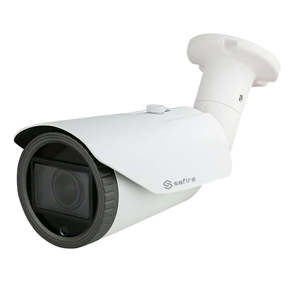 Cámara Bullet 4n1 Safire Gamma PRO - CMOS de alto rendimiento 5 Mpx - Lente Varifocal Manual 2.7~13.5 mm - Starlight - Matrix LED IR Distancia 40 m - Estanca IP66