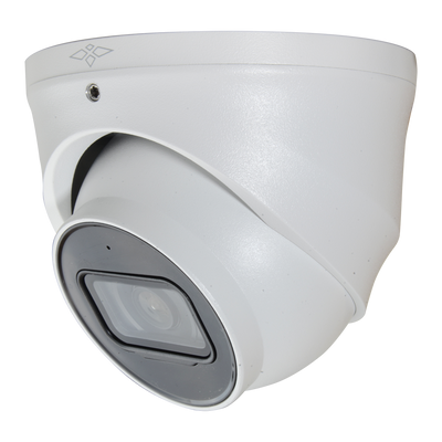 Telecamera Turret IP 4 Megapixel Gamma Ultra - 1/3” Progressive Scan CMOS - Compressione H.265+ / PoE - Lente 2.8 mm / LEDs IR distanza 30 m - WDR | | | IP67 Microfono integrato - WEB, DSS/PSS, Smartphone e NVR