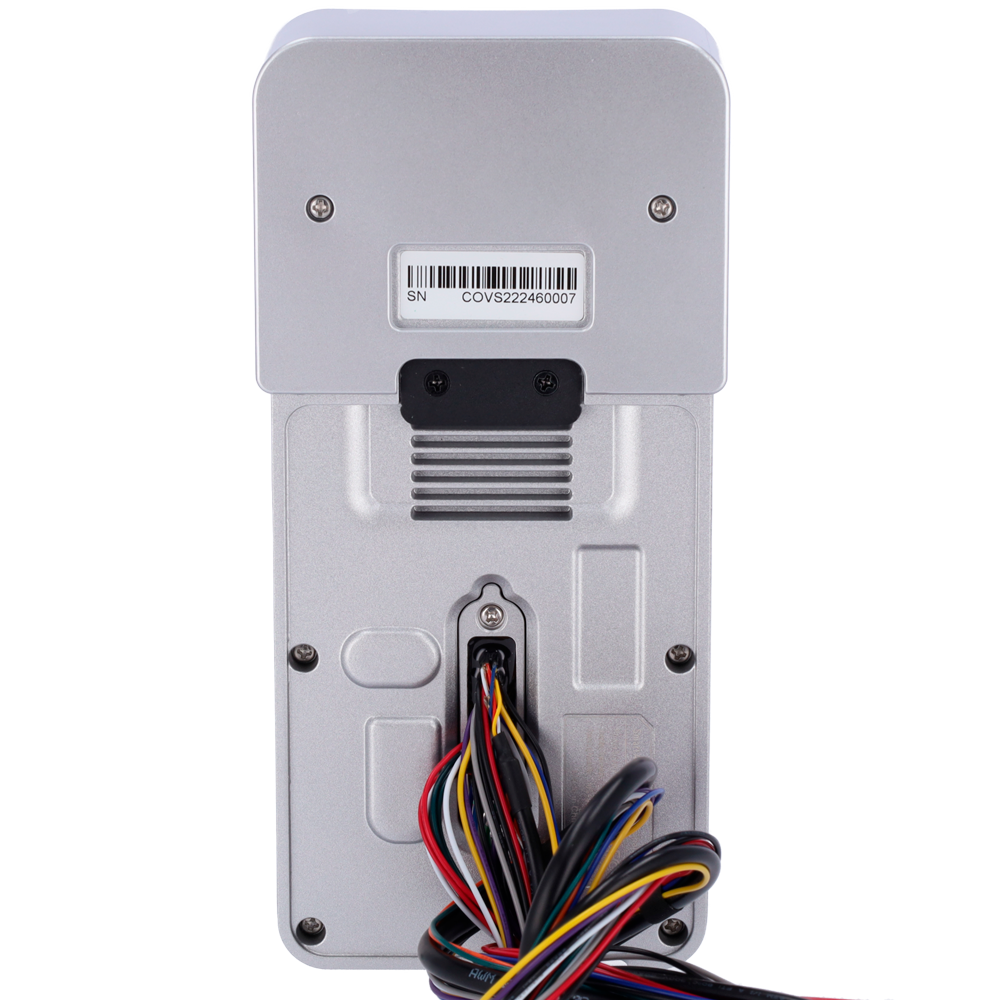 Controllo accessi e presenze - Riconoscimento facciale, del palmo della mano, scheda EM e PIN - 6.000 volti | 200.000 registri - Display 5" TFT tattile | Per esterni IP66 - Compatibile con il software ZKBioAccess IVS - Software ZKBioTime 8 2 dispositivi i