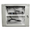 Wall-mounted rack cabinet - Up to 9U 19" rack - Up to 100 Kg load - With ventilation and cable management - Fan, tray and 6-socket power strip included - Supplied unassembled