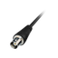 Isolatore di fonte d'alimentazione - Ottimizzato per video HDCVI - Installazione su cavo coassiale - Cavo 400 mm di lunghezza - Elemento passivo - Risposta in frequenza 0-65MHz