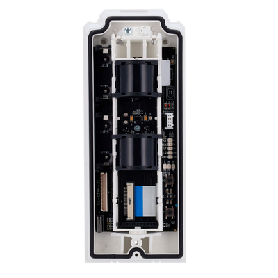 Rilevatore da esterno Duevi a basso consumo - Compatibile con Ajax Transmitter (incluso) - Doppio PIR e microonde (24 GHz) - Rilevamento 15 m / Antimasking / Pet immunity - Alimentazione fornita dal Transmitter - Uso esterno IP54 / Antivandalo IK10