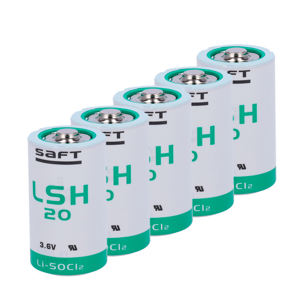 Saft - Pack batteria LSH20 - 10 unità - Voltaggio 3.6 V - Litio - Capacità nominale 13000 mAh - Innowatt