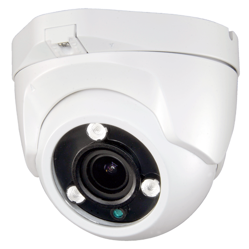 Cámera dome Gama 1080p ECO - 4 in 1 (HDTVI / HDCVI / AHD / CVBS) - 1/2.7" Brigates© BG0806 - Ottica motorizzata varifocale 2.7~13.5 mm - IR LED Array Portata 40 m - Menù OSD remoto da DVR