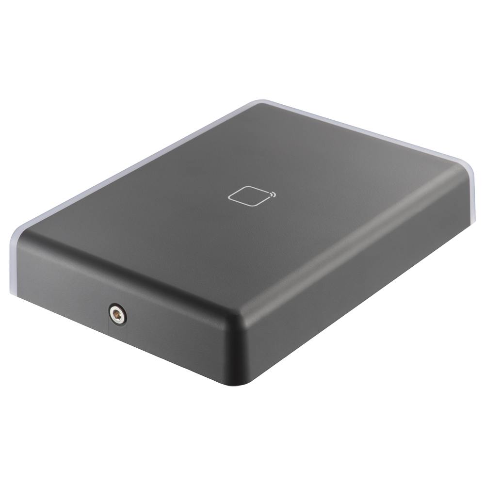 Lector de acceso - Acceso mediante tarjeta MF - Indicador LED y acústico - Wiegand 26/34 | RS485 - Compatible con Safire - Apto para exterior IP65