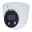 Cámara de seguridad Domo IP X - 4 megapíxeles (2688x1520) - lente de 2,8 mm | Disuasión activa - Micrófono dual y altavoz integrado - Wizsense | Funciones inteligentes - Alarma sonora y luminosa (luces rojas y azules).