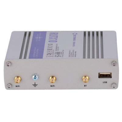 Teltonika Industrial Router - Wi-Fi 5 - Bluetooth LE 4.0 - 4 Gigabit RJ45 Ethernet ports - USB 2.0 - Digital Input/Output