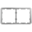 Telaio per due interruttori - Compatibile con 2 x AJ-SIDEBUTTON - Innowatt