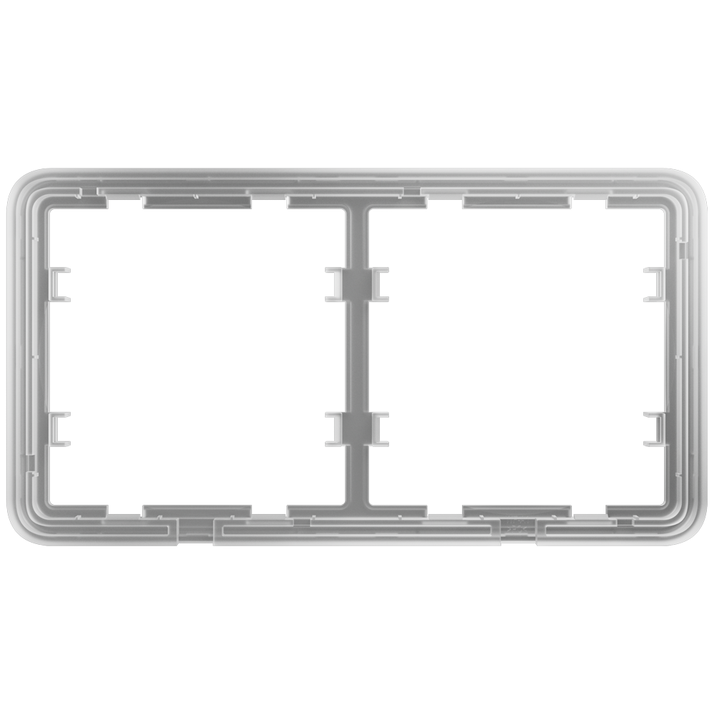Frame for two switches - Compatible with 2 x AJ-SIDEBUTTON