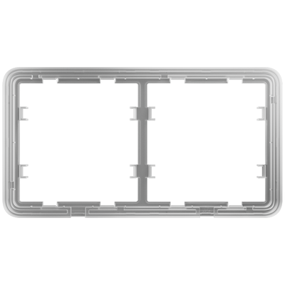 Telaio per due interruttori - Compatibile con 2 x AJ-SIDEBUTTON - Innowatt