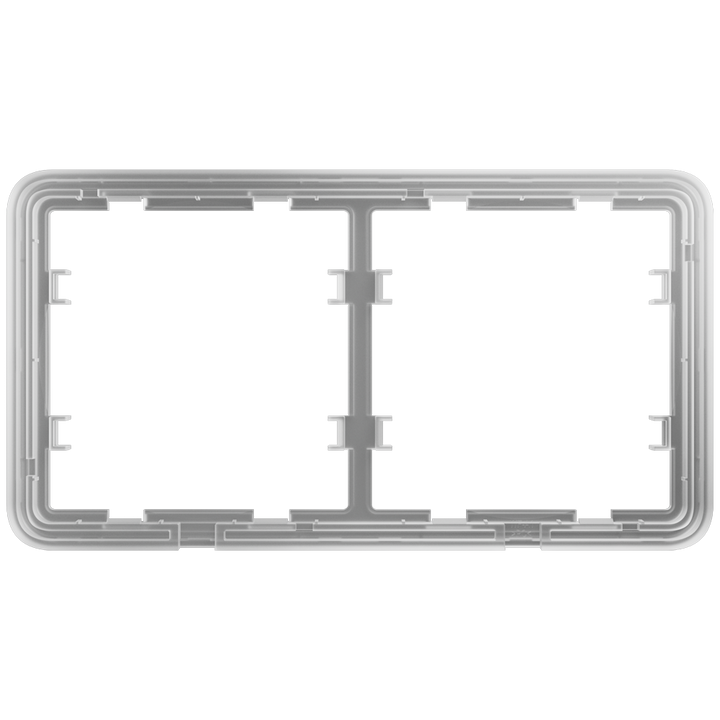Frame for two switches - Compatible with 2 x AJ-SIDEBUTTON